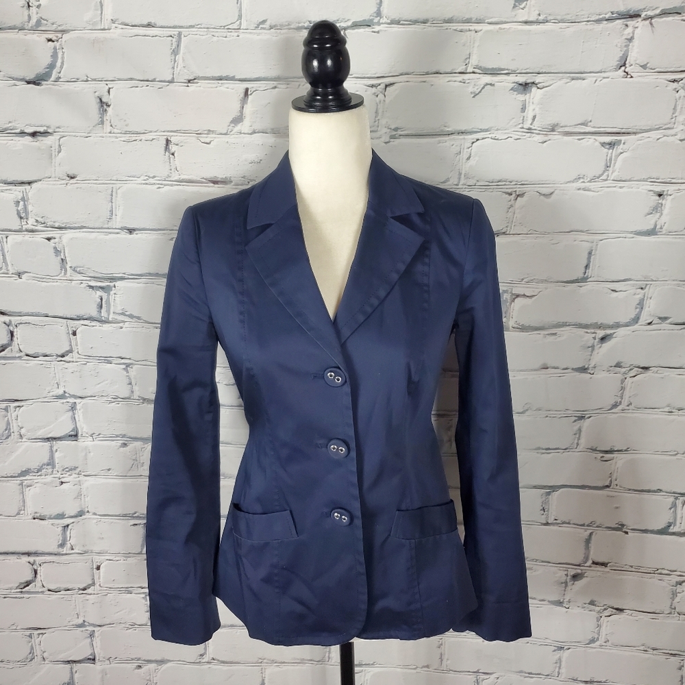 Philosophy di Alberta Ferretti Navy Jacket